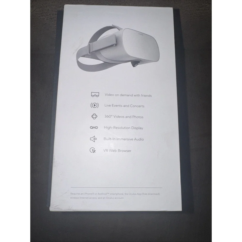 Oculus Go All-In-One VR Headset W/ Controller & Accessories Bundle Working Used